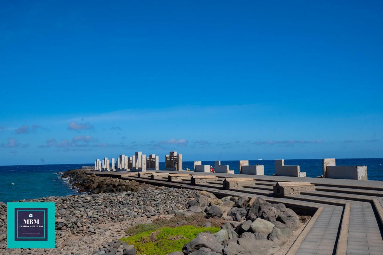 Апартаменты Mara 2 Playa Del Burrero Junto Al Mar, Wifi Gratis Инхенио Экстерьер фото